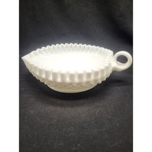 Fenton Handled Heart Dish/Bowl